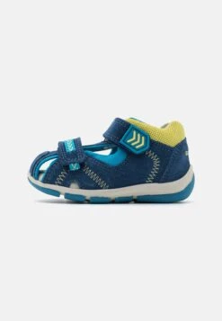 Superfit Freddy - Outdoorsandalen - Blau/Gelb