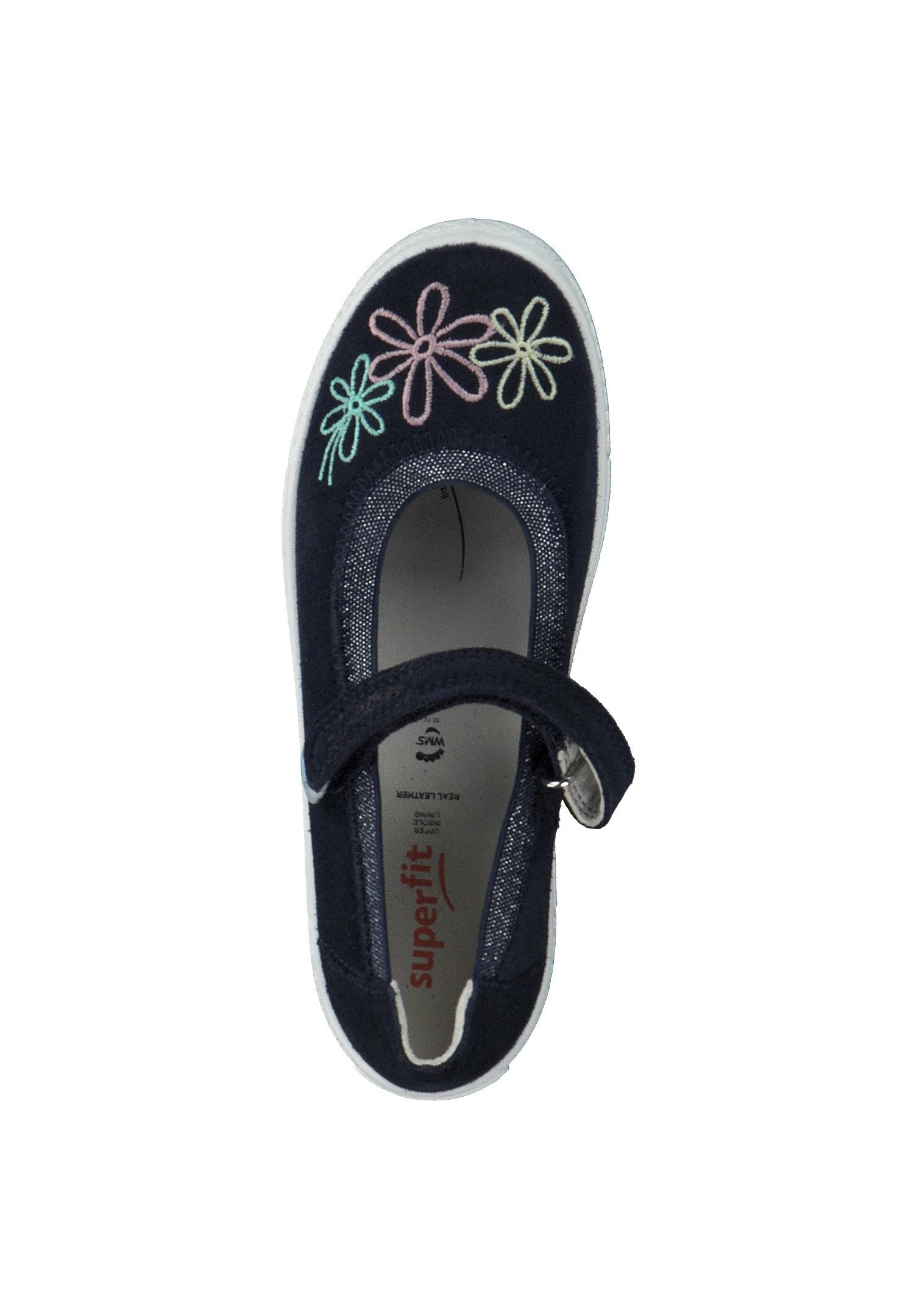 Superfit Tensy - Ballerina'S Met Enkelbandjes - Blau 5 Superfit Tensy - Ballerina'S Met Enkelbandjes - Blau - Afbeelding 3