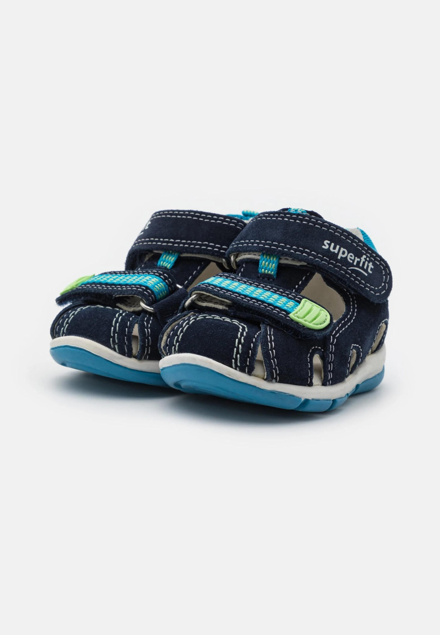 Superfit Freddy Unisex - Sandalen - Blau/Turkis 4 Superfit Freddy Unisex - Sandalen - Blau/Turkis - Afbeelding 2