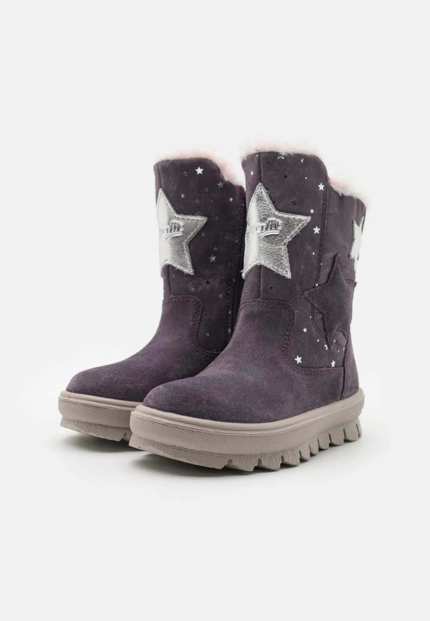 Superfit Flavia - Snowboots- Lila/Silber 4 Superfit Flavia - Snowboots- Lila/Silber - Afbeelding 2