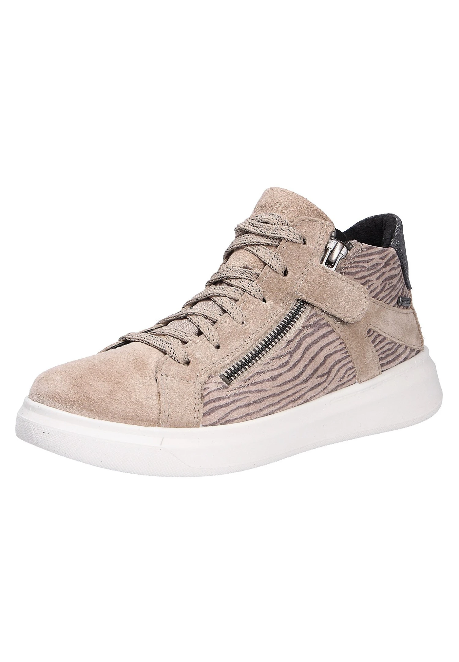 Superfit Sportieve Veterschoenen - Beige 4 Superfit Sportieve Veterschoenen - Beige - Afbeelding 2