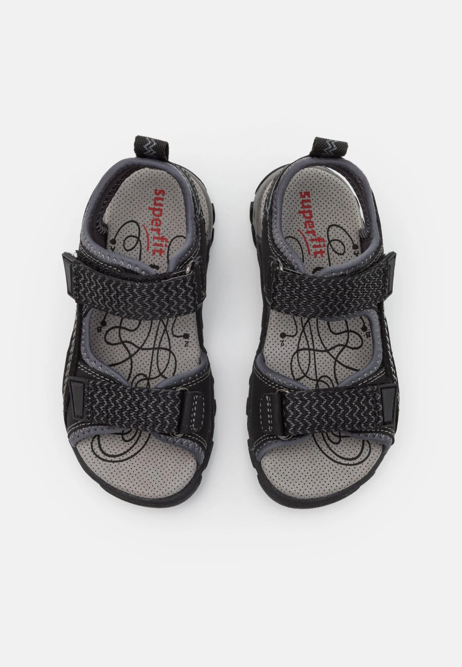 Superfit Hike- Outdoorsandalen - Schwarz 6 Superfit Hike- Outdoorsandalen - Schwarz - Afbeelding 4