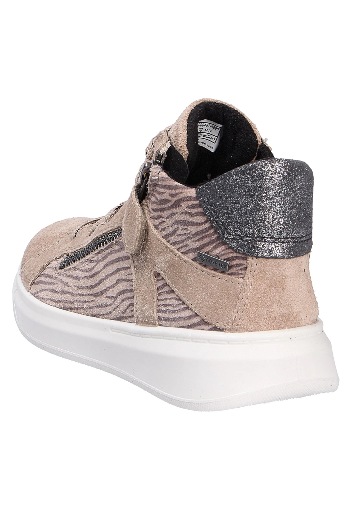 Superfit Sportieve Veterschoenen - Beige 8 Superfit Sportieve Veterschoenen - Beige - Afbeelding 6