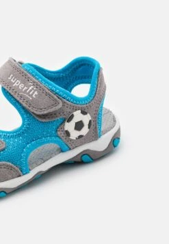 Superfit Mike 3.0 - Sandalen - Hellgrau/Türkis -Superfit Verkoopwinkel 578995dd10f34d9ea9e7da7475cc9783