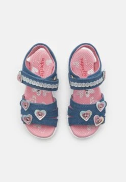 Superfit Emily - Sandalen - Blau/Rosa -Superfit Verkoopwinkel 5c6a623462d2459f8fd7aea4369039cf