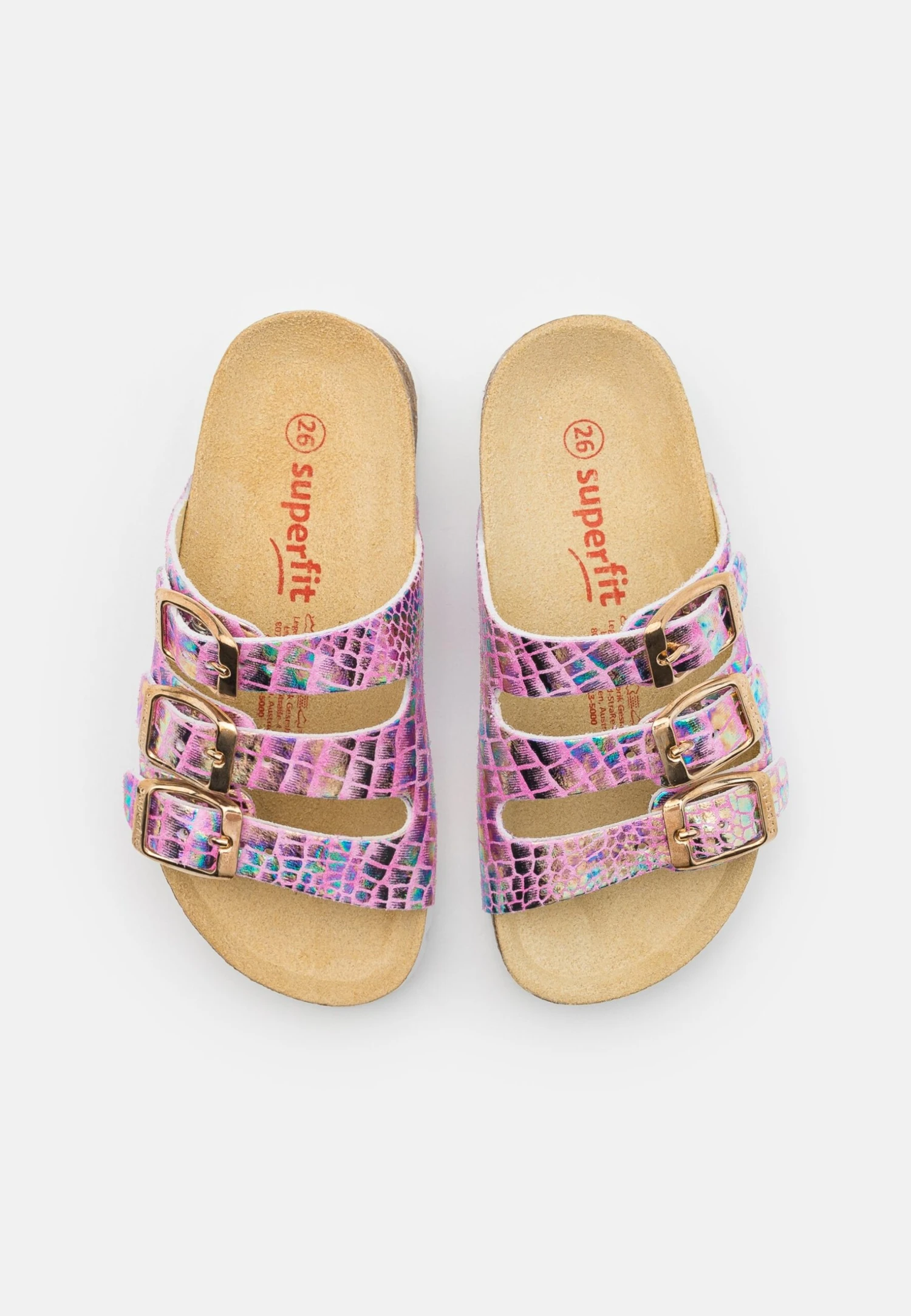 Superfit Fussbettpantoffel - Pantoffels - Rose 6 Superfit Fussbettpantoffel - Pantoffels - Rose - Afbeelding 4