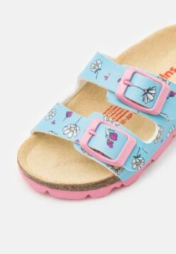 Superfit Fussbettpantoffel - Pantoffels - Hellblau/Mehrfarbig -Superfit Verkoopwinkel 6449f8379add4bf6b865f08aafa8de76