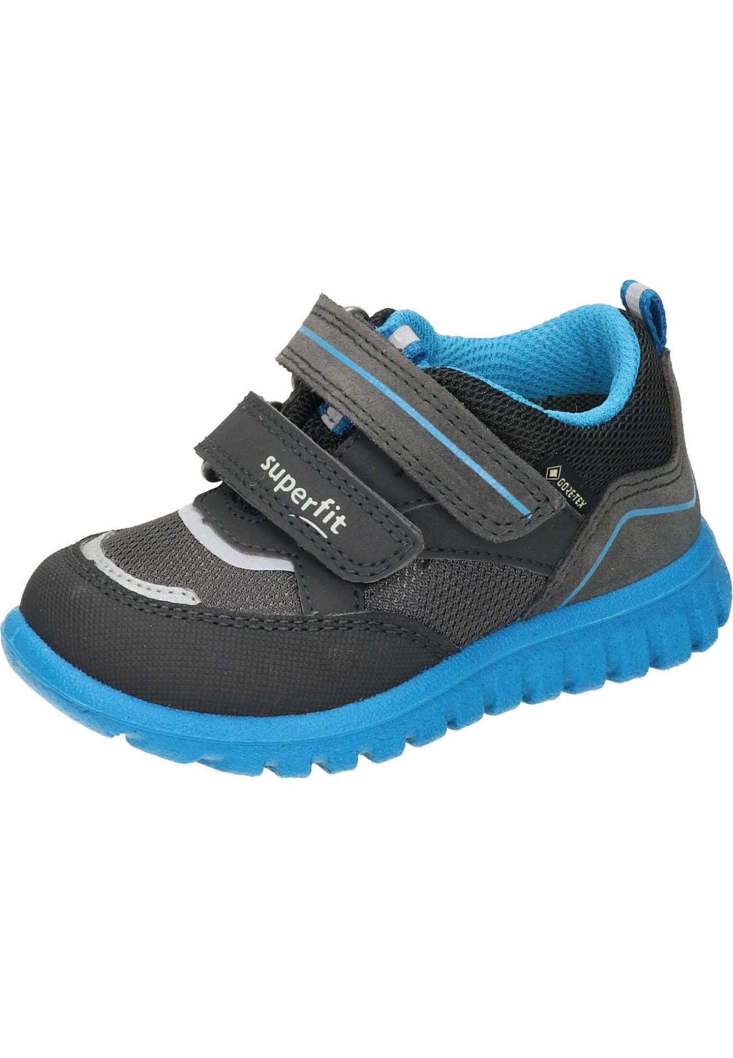 Superfit Mini - Babyschoenen - Grau Türkis 4 Superfit Mini - Babyschoenen - Grau Türkis - Afbeelding 2