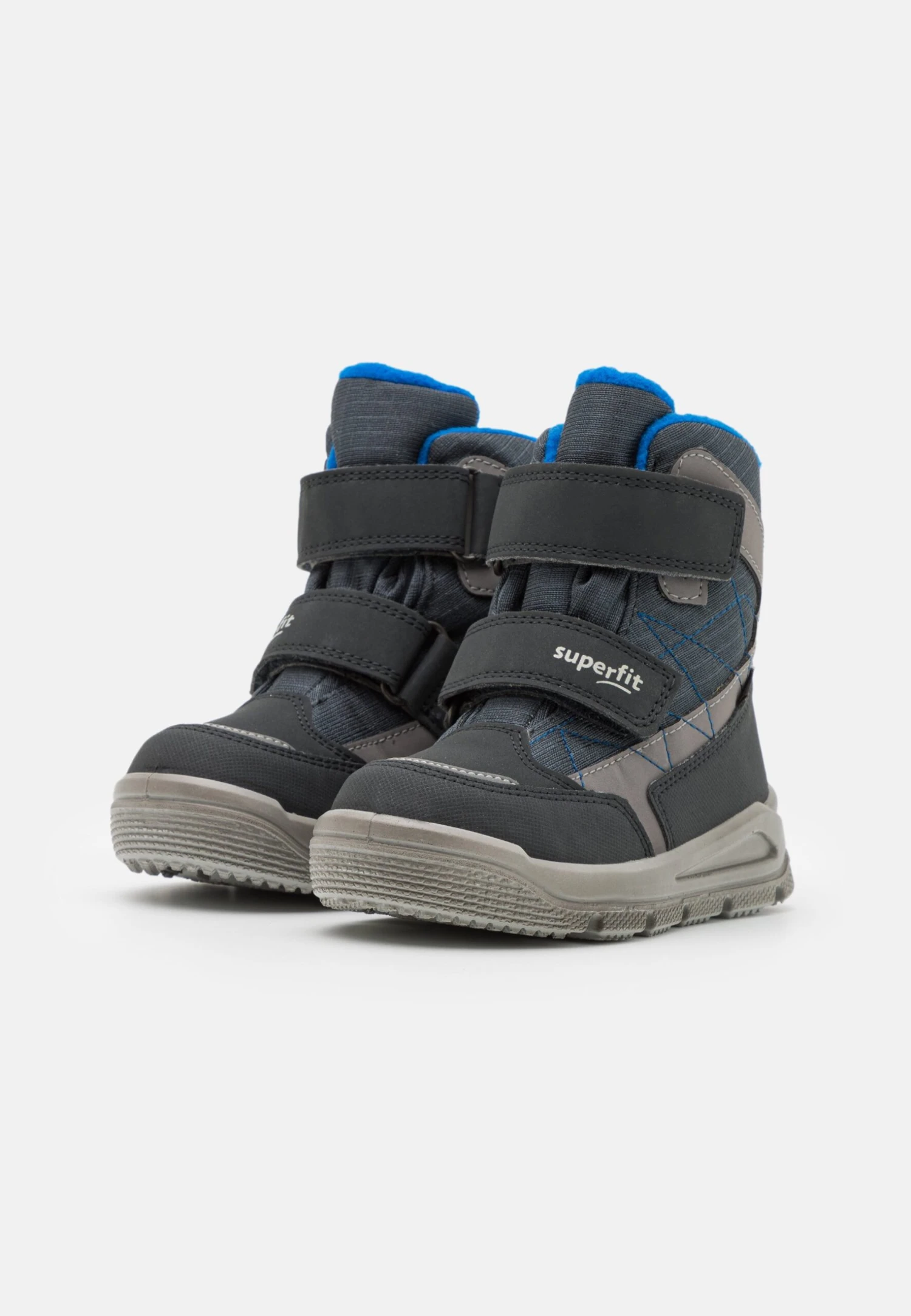 Superfit Mars - Snowboots- Grau/Blau 4 Superfit Mars - Snowboots- Grau/Blau - Afbeelding 2
