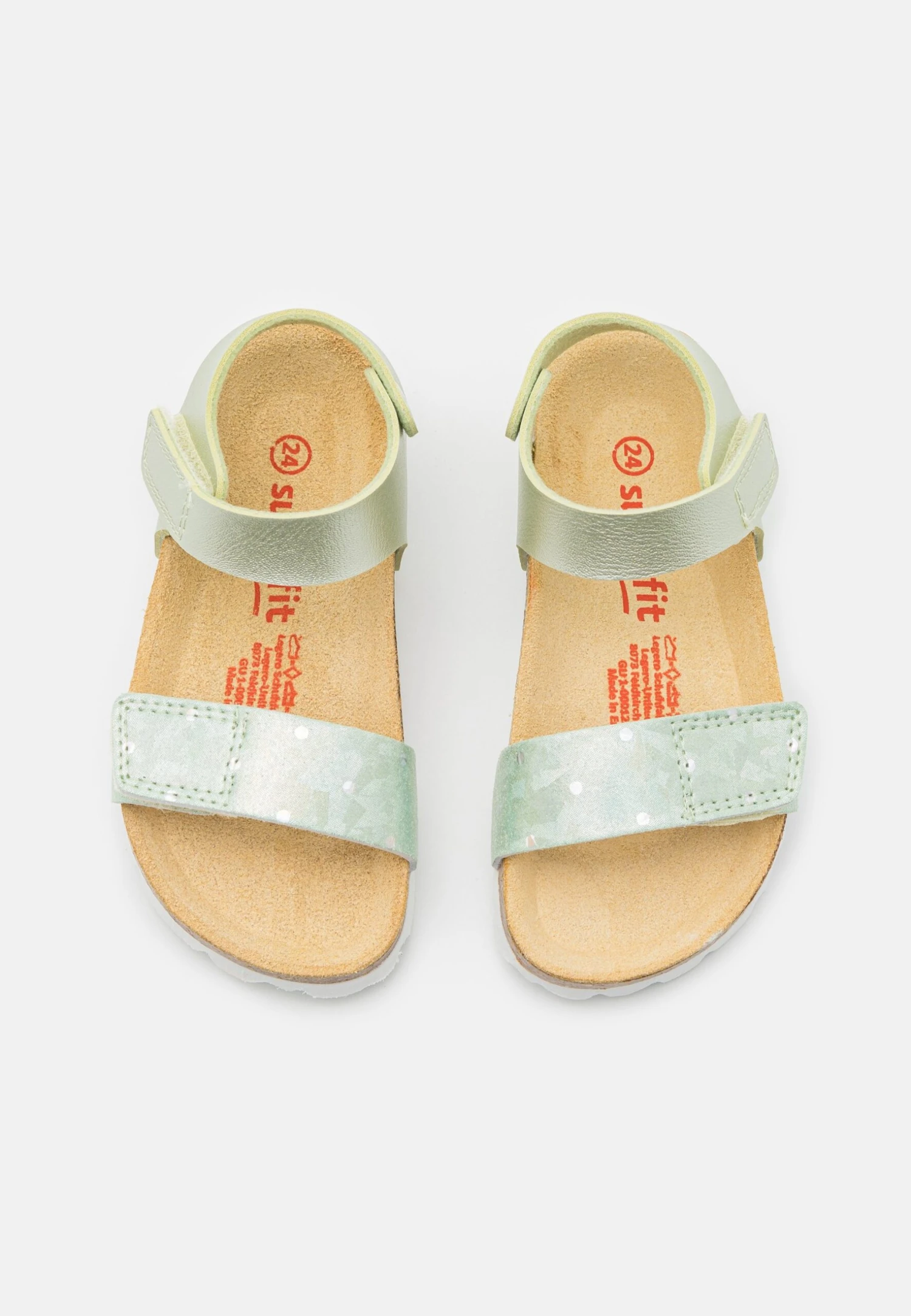 Superfit Fussbettpantoffel - Sandalen - Grün 6 Superfit Fussbettpantoffel - Sandalen - Grün - Afbeelding 4