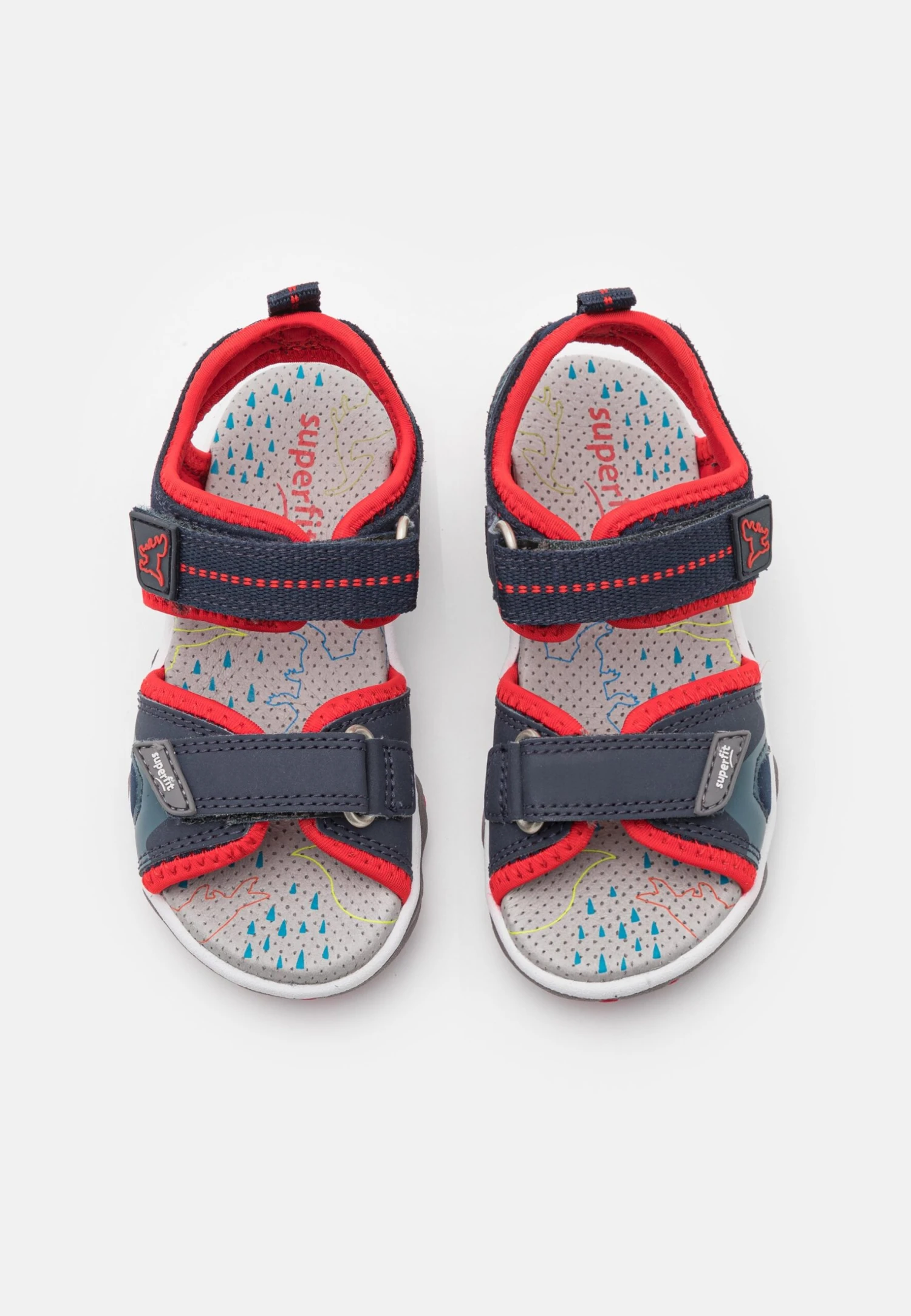 Superfit Mike 3.0 - Sandalen - Blau/Rot 6 Superfit Mike 3.0 - Sandalen - Blau/Rot - Afbeelding 4