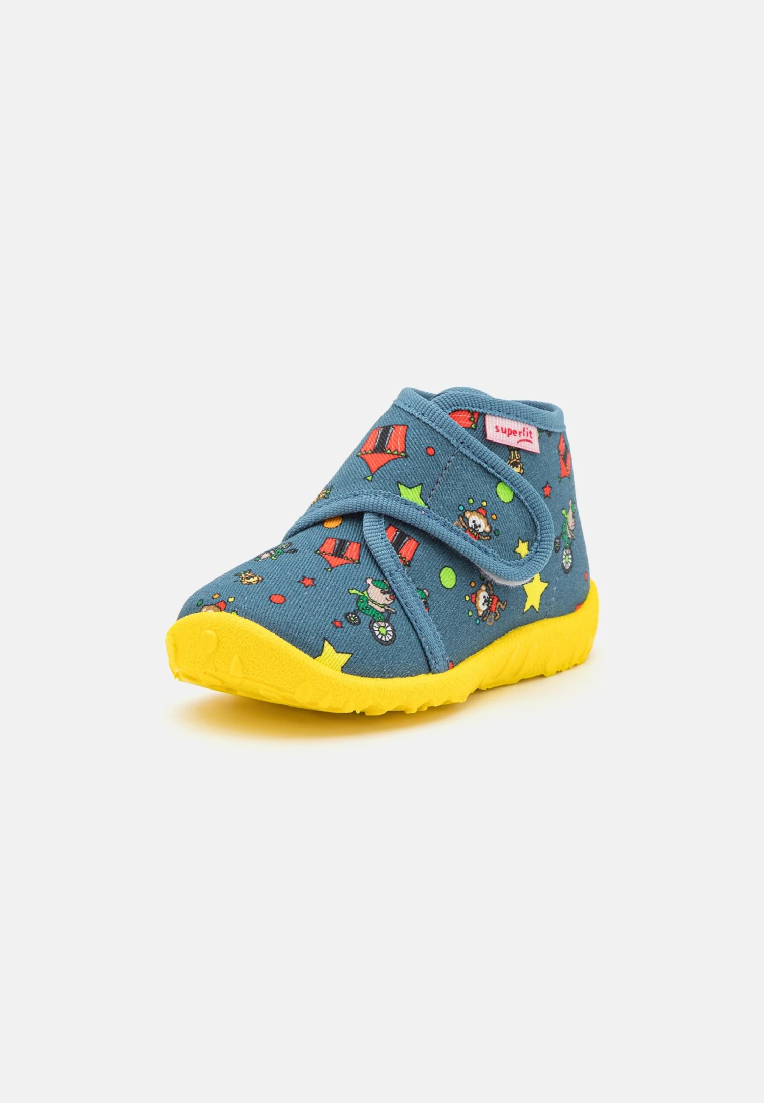 Superfit Spotty Unisex - Pantoffels - Blau/Mehrfarbig 4 Superfit Spotty Unisex - Pantoffels - Blau/Mehrfarbig - Afbeelding 2