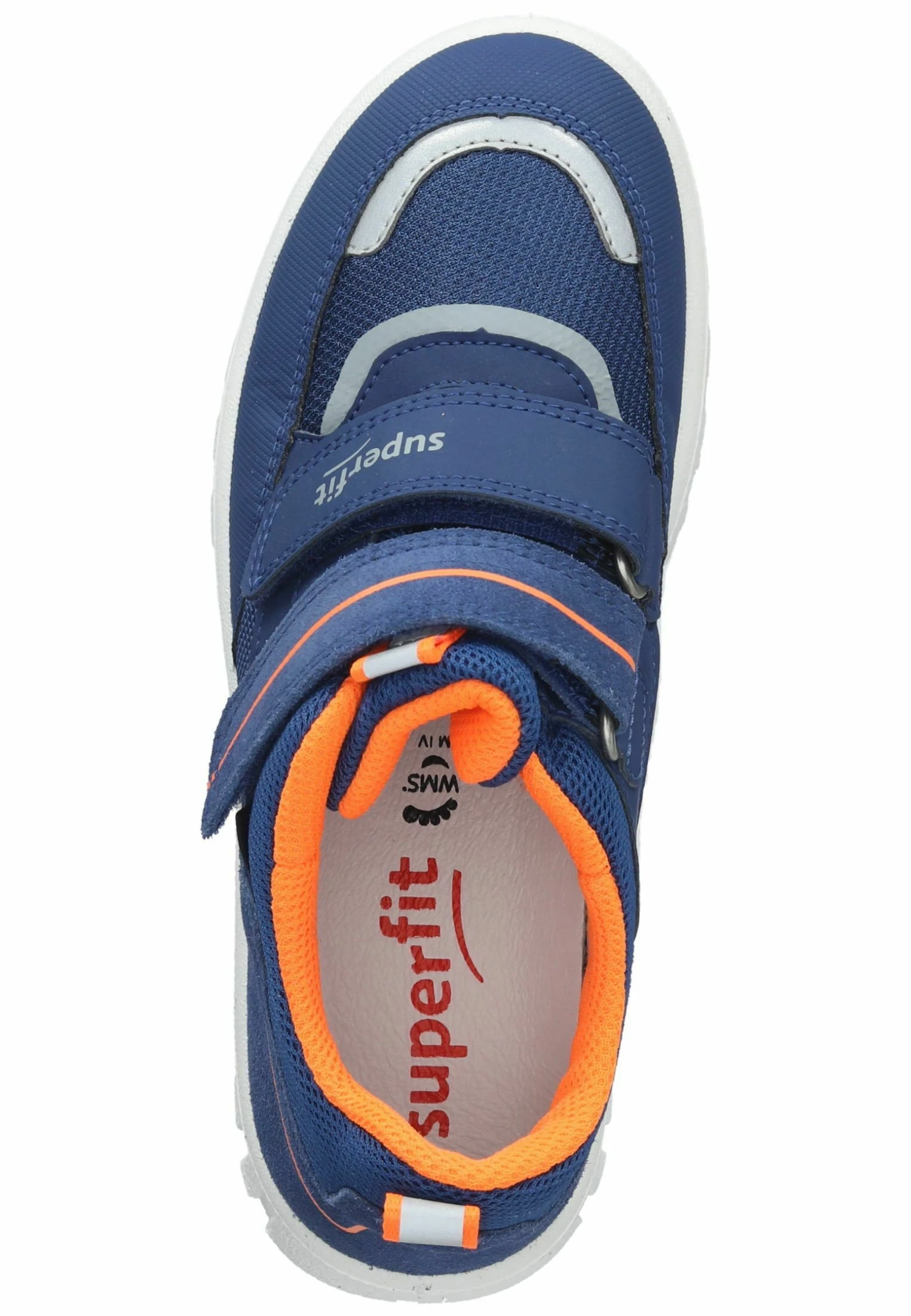 Superfit Sneakers Laag - Blau Orange 5 Superfit Sneakers Laag - Blau Orange - Afbeelding 3