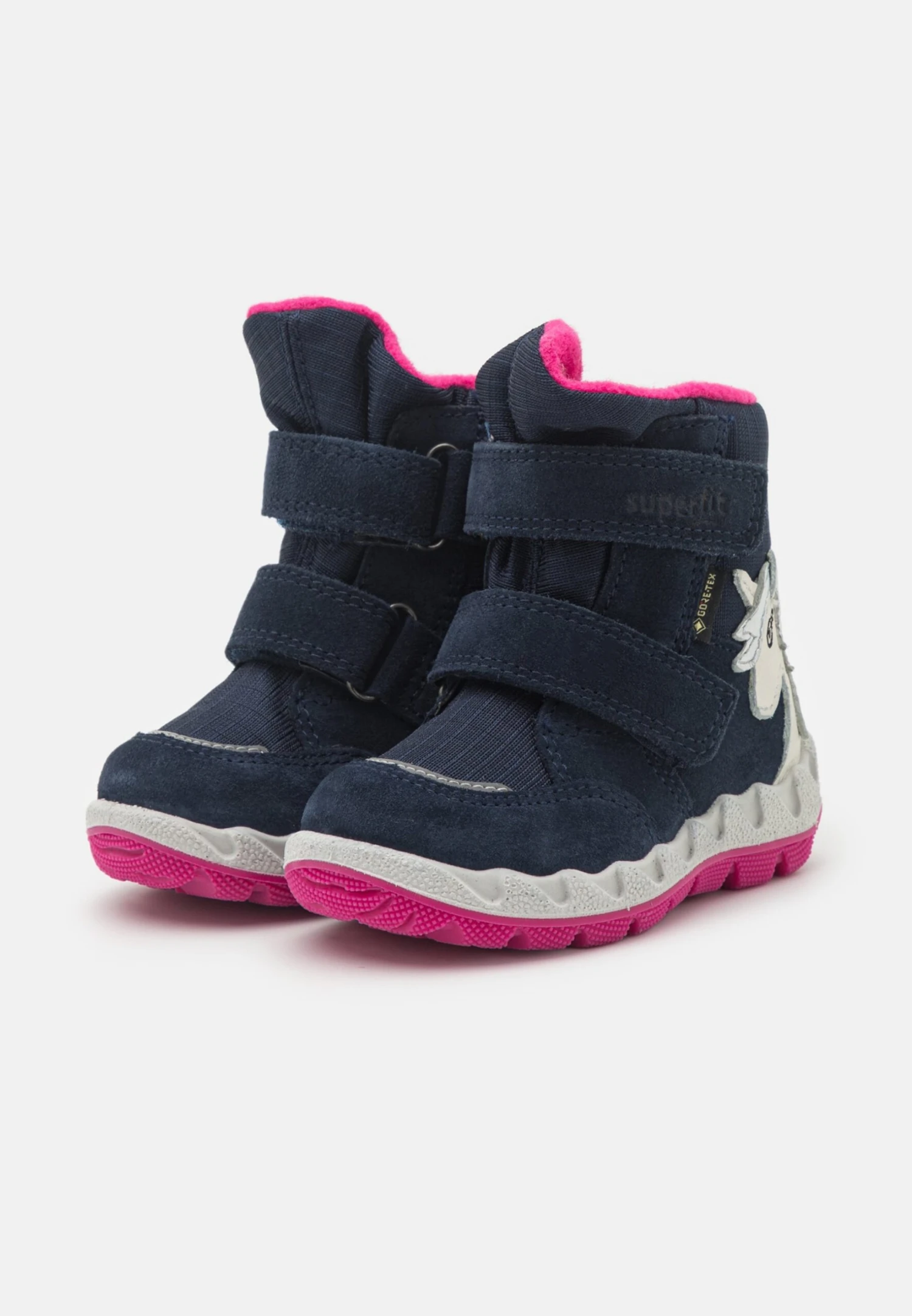 Superfit Icebird - Babyschoenen - Blue/Pink 4 Superfit Icebird - Babyschoenen - Blue/Pink - Afbeelding 2