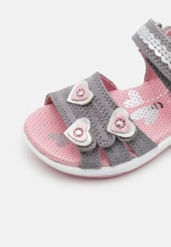Superfit Emily - Sandalen - Hellgrau/Rosa -Superfit Verkoopwinkel aba36dc00aff4406b8760fb0a22fafb6
