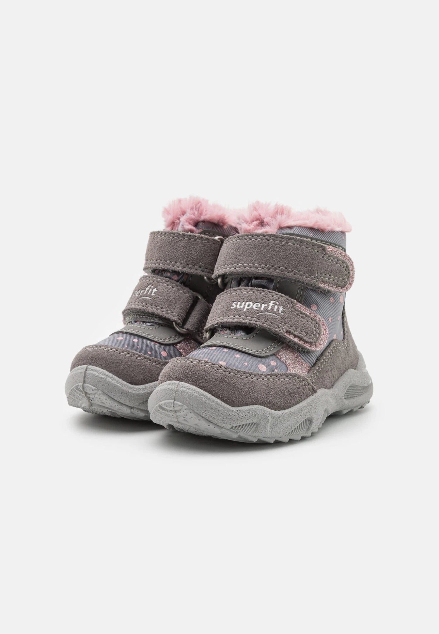 Superfit Glacier - Snowboots- Grau/Rosa 4 Superfit Glacier - Snowboots- Grau/Rosa - Afbeelding 2