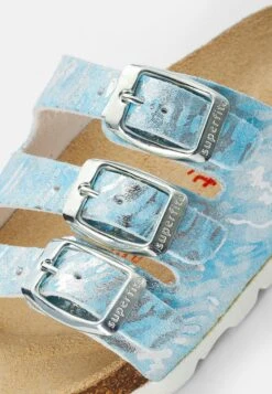 Superfit Fussbettpantoffel - Pantoffels - Hellblau/Silber -Superfit Verkoopwinkel c7354b7fb0554afa8e212b1c3d65bea3