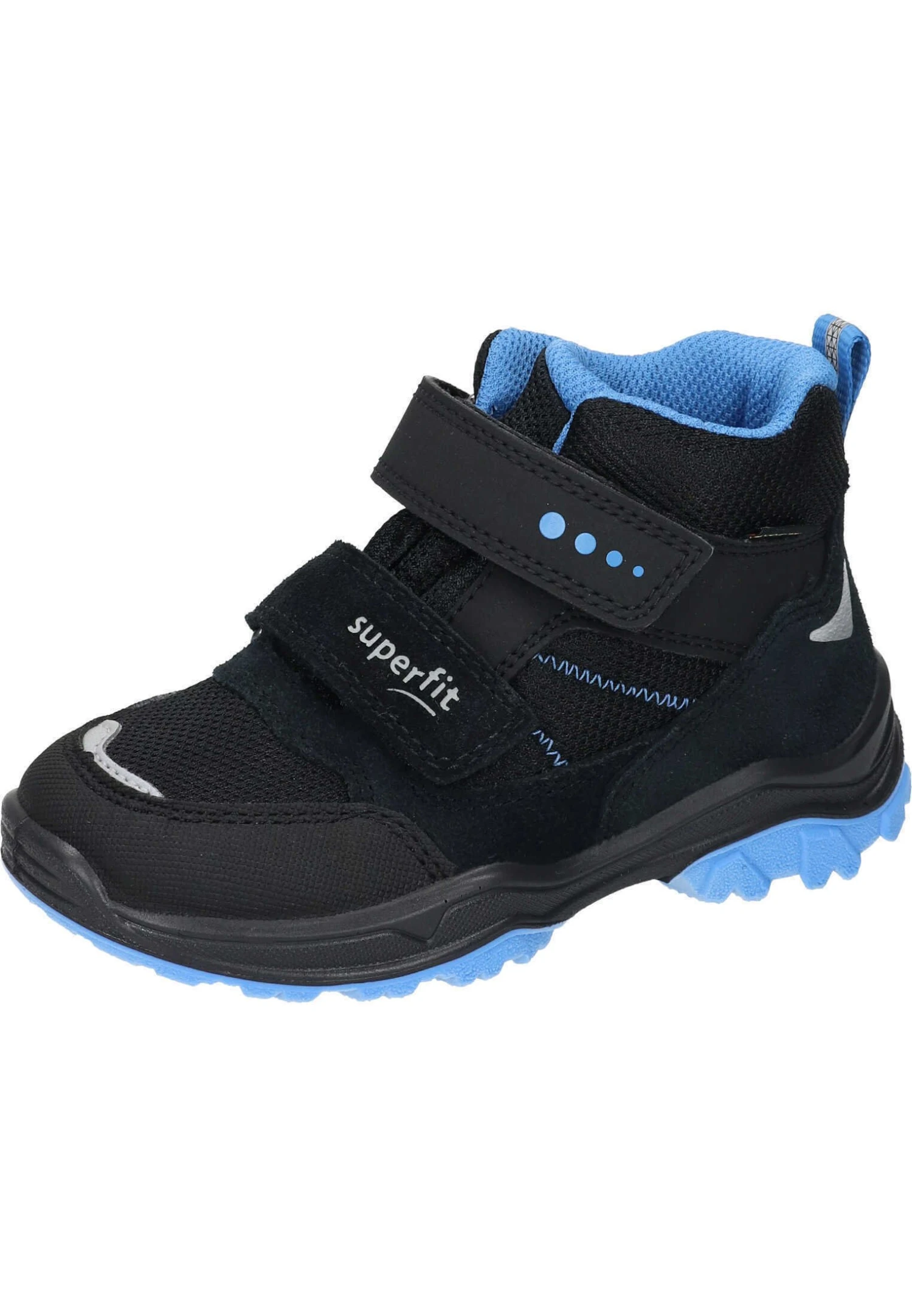 Superfit Korte Laarzen - Schwarz Hellblau 4 Superfit Korte Laarzen - Schwarz Hellblau - Afbeelding 2