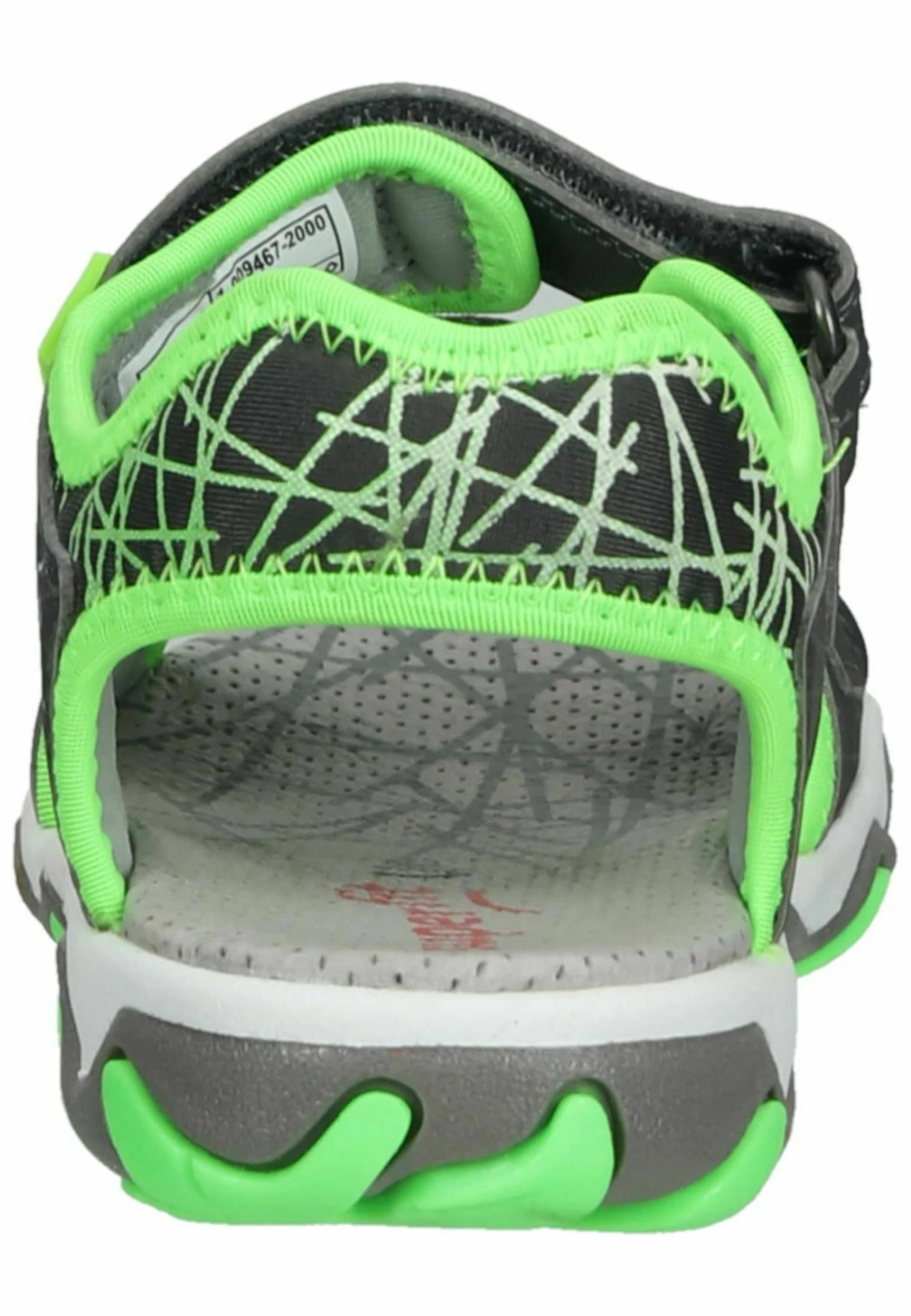 Superfit Outdoorsandalen - Grau Hellgrün 6 Superfit Outdoorsandalen - Grau Hellgrün - Afbeelding 4