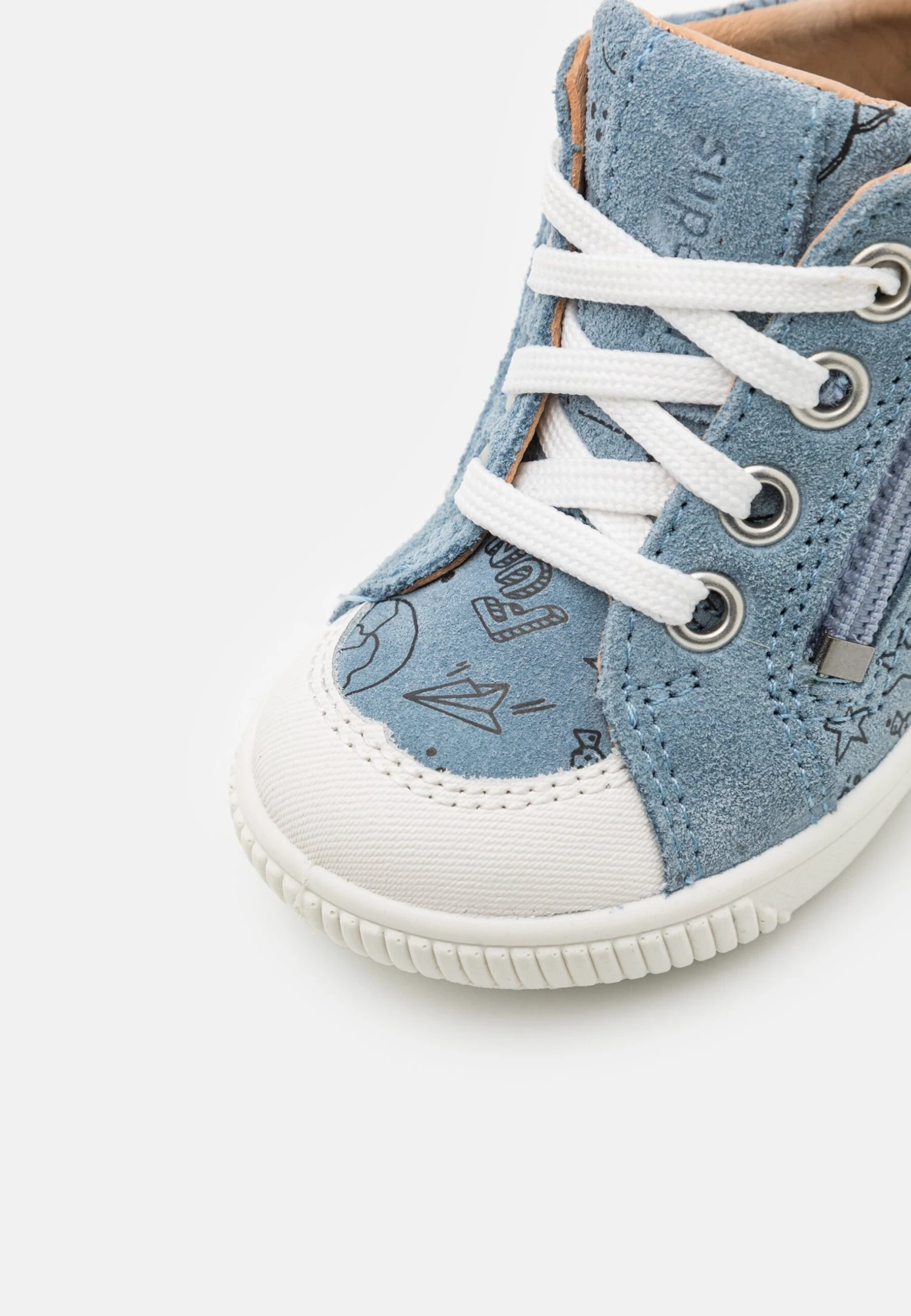 Superfit Moppy - Sneakers Hoog - Blau/Weiss 8 Superfit Moppy - Sneakers Hoog - Blau/Weiss - Afbeelding 6