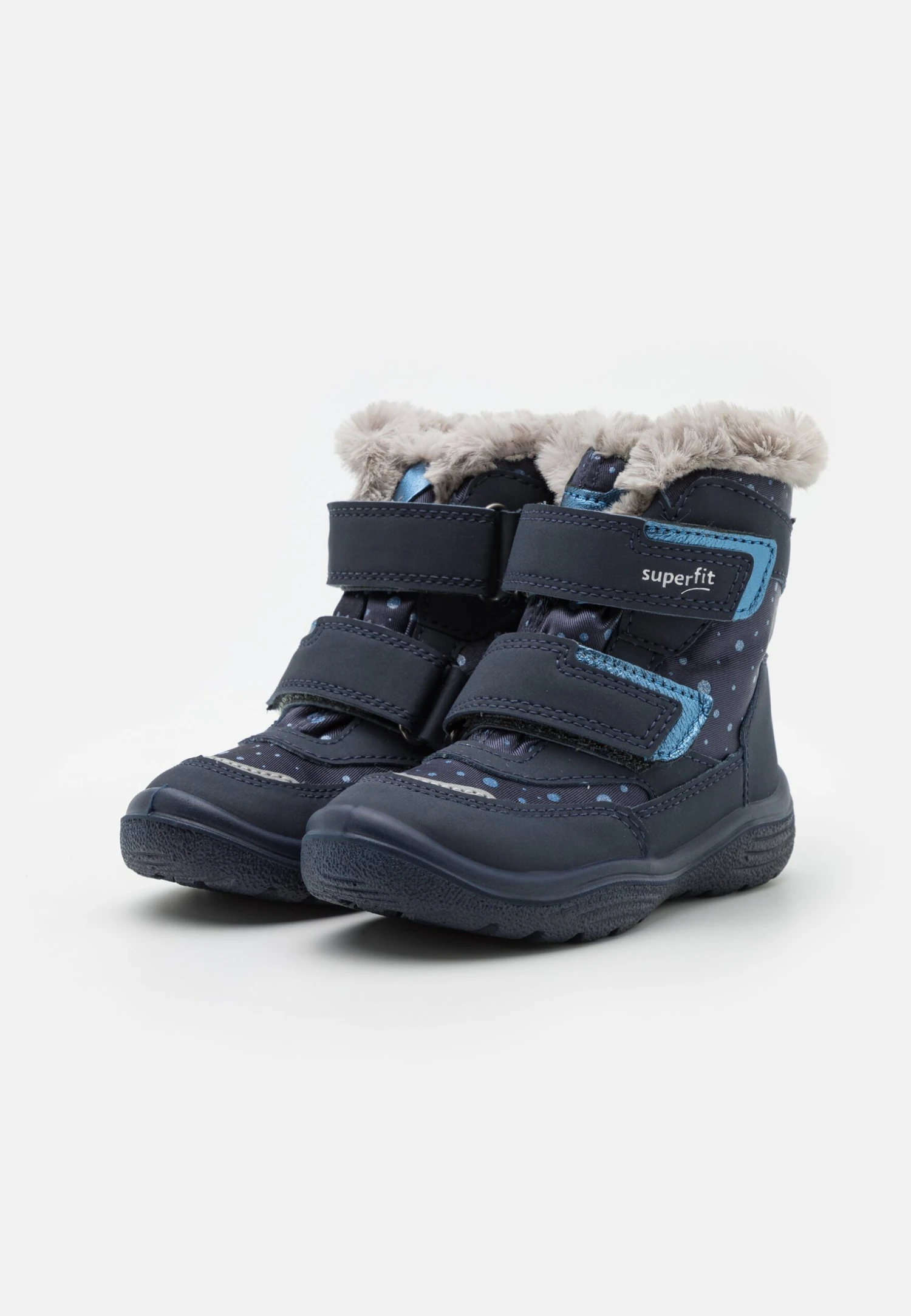 Superfit Crystal - Snowboots- Blau/Hellgrau 4 Superfit Crystal - Snowboots- Blau/Hellgrau - Afbeelding 2
