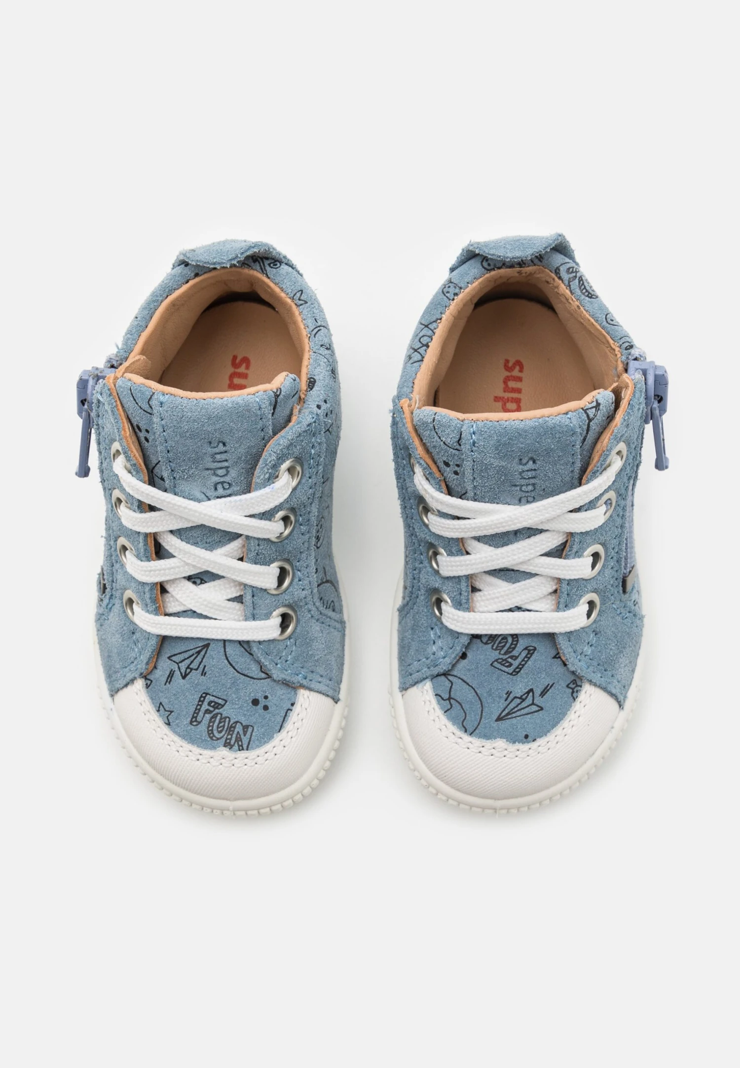 Superfit Moppy - Sneakers Hoog - Blau/Weiss 6 Superfit Moppy - Sneakers Hoog - Blau/Weiss - Afbeelding 4