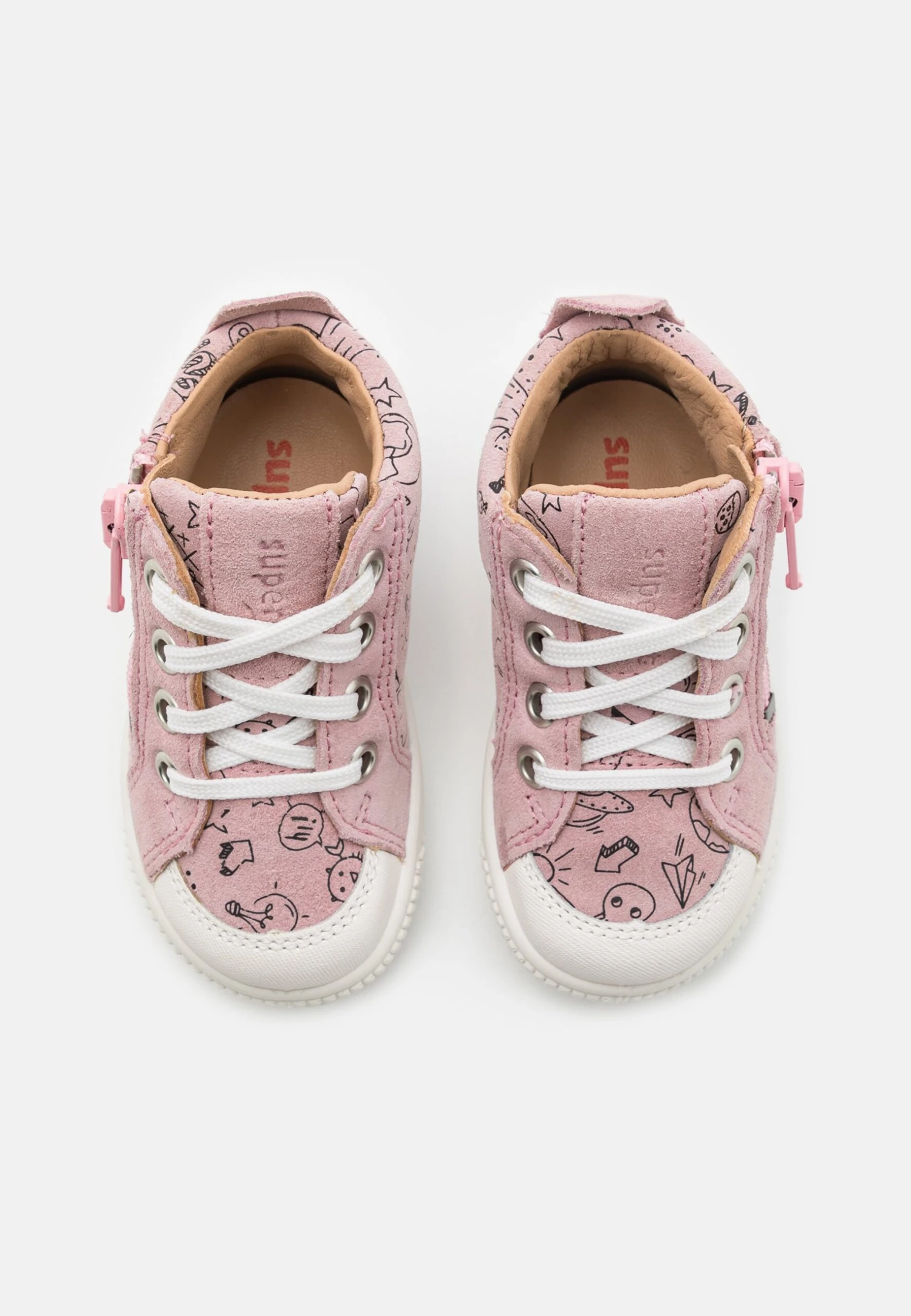 Superfit Moppy - Sneakers Hoog - Rosa/Weiß 6 Superfit Moppy - Sneakers Hoog - Rosa/Weiß - Afbeelding 4