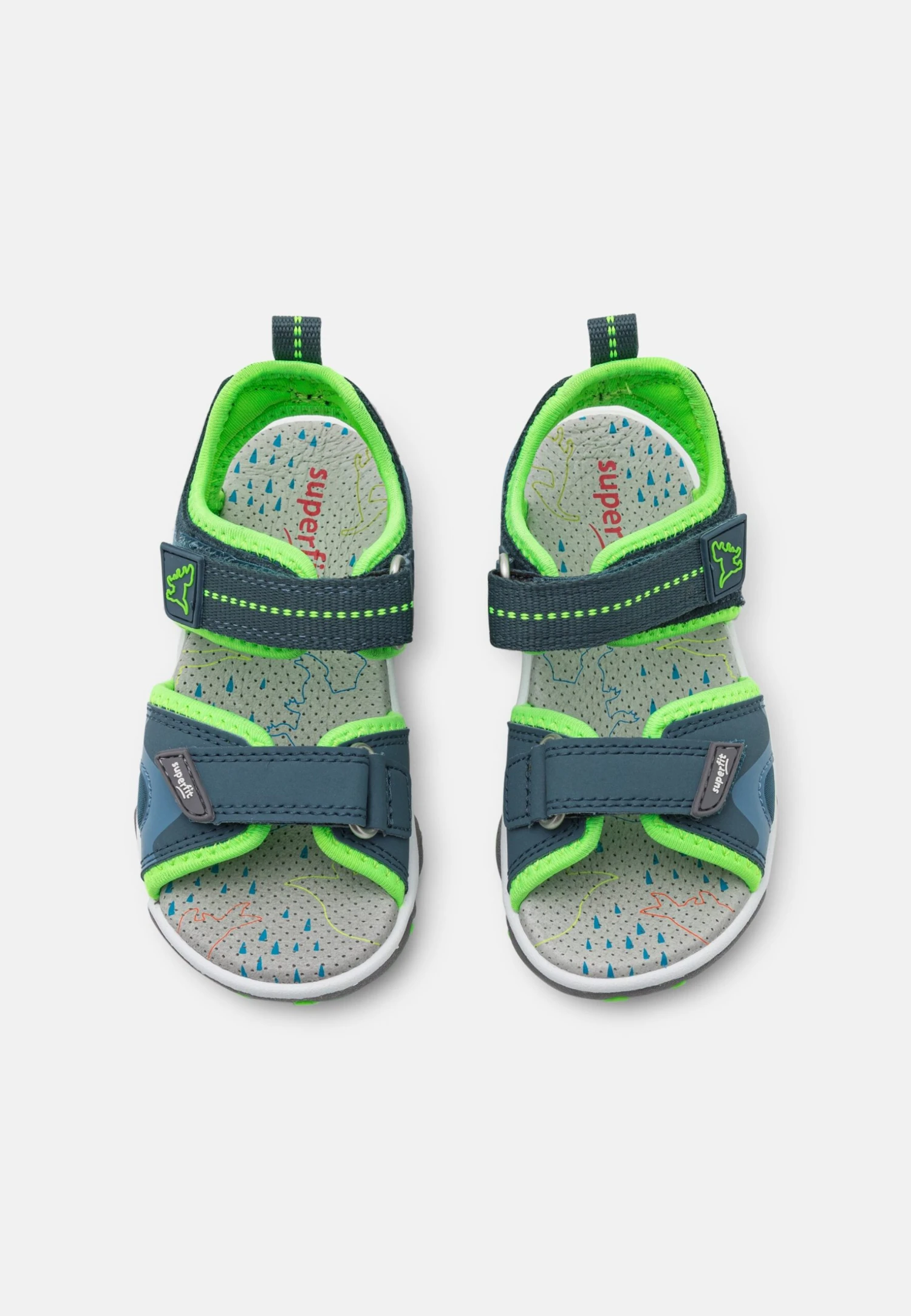 Superfit Mike 3.0 - Sandalen - Blau/Hellgrün 6 Superfit Mike 3.0 - Sandalen - Blau/Hellgrün - Afbeelding 4