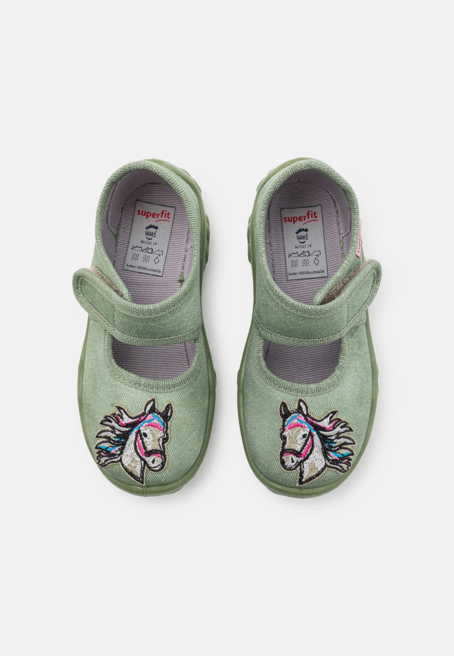 Superfit Bonny - Pantoffels - Hellgrün 6 Superfit Bonny - Pantoffels - Hellgrün - Afbeelding 4